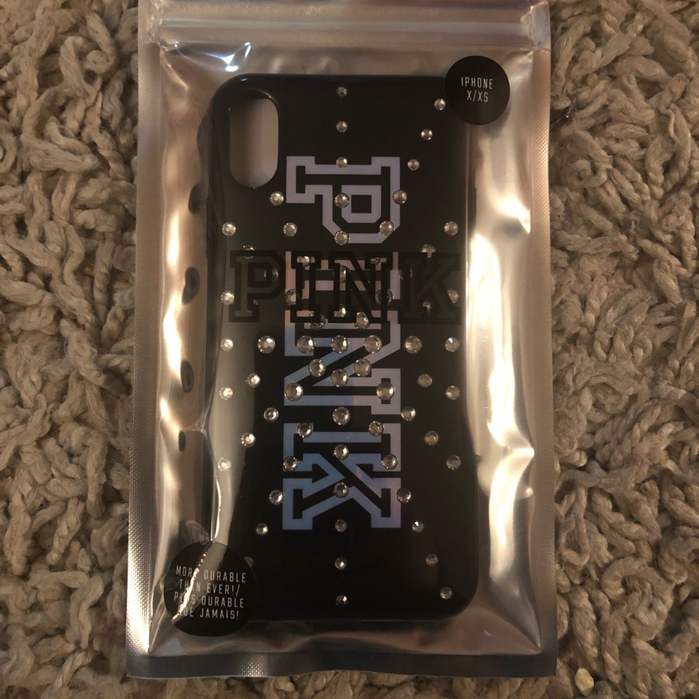 Victoria secret pink iPhone X and xs case